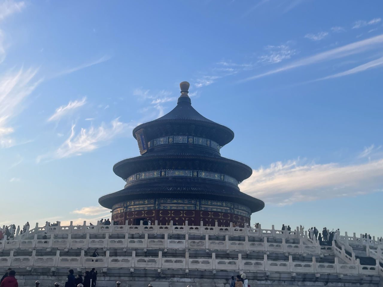 The Temple of Heaven (also Tiantan Park)  Altar of Prayer for Good Harvest  Circular Mound Altar