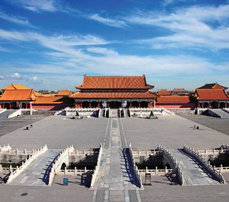 Palace Museum  Situated at the center of Beijing